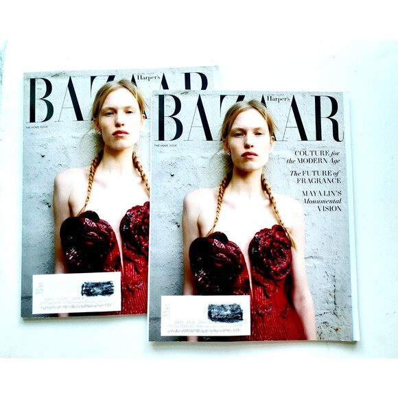 Harper's Bazaar Magazine November 2023 The Home Issue Couture Maya Lin - Picture 4 of 4